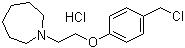 1-(2-(4-(Chloromethyl)phenoxy)ethyl)azepane hydrochloride 223251-25-0